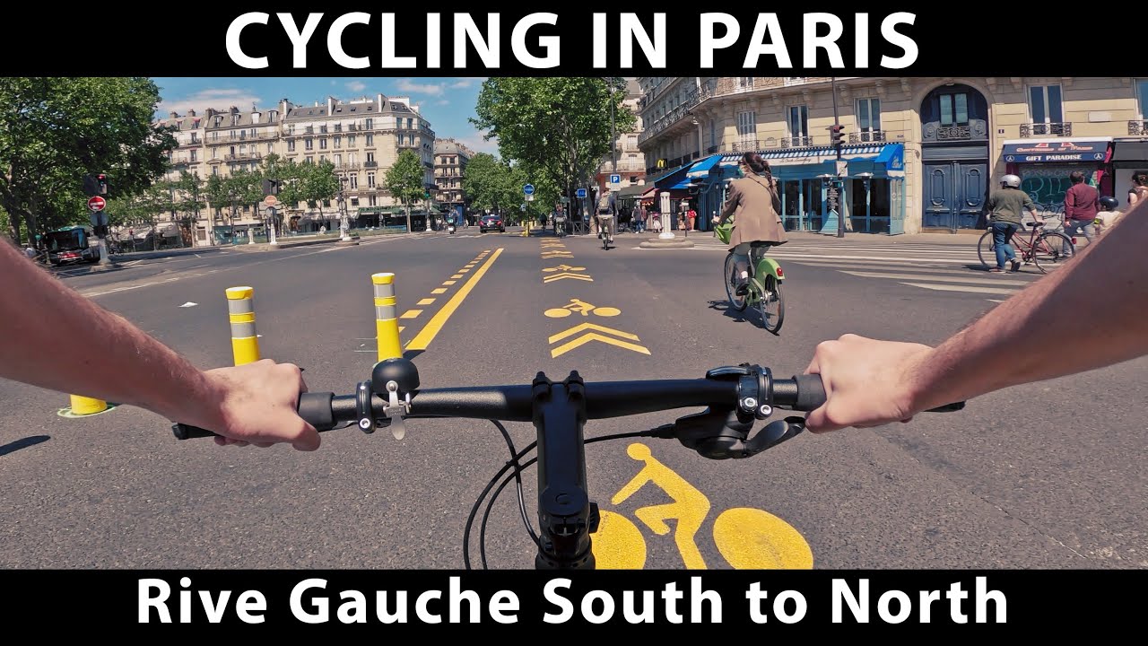 Cycling in Paris - Enjoying new bike lanes