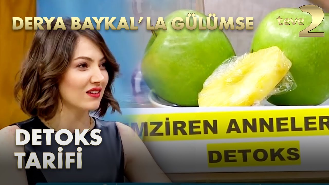 Derya Baykal'la Gülümse: Emziren Anneler İçin Detoks Tarifi