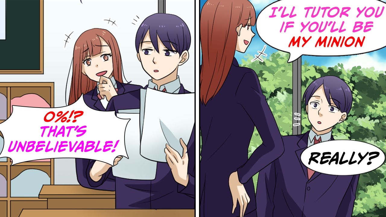 I got a 0 on a test and then a 100 on the next one. What happened? [Manga dub]