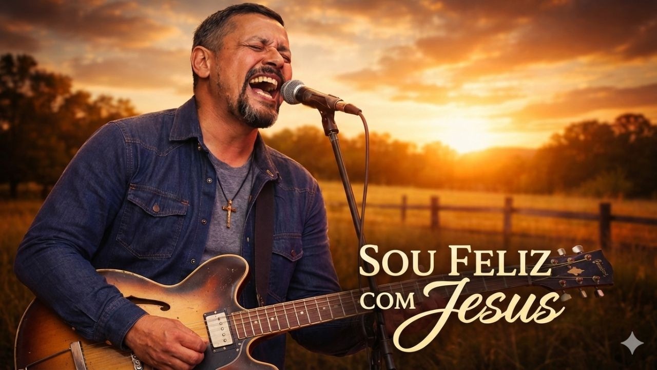 Sou Feliz com Jesus | Harpa Crist&atilde; | Arrepiante Vers&atilde;o Blues #jesus #bluesgospel