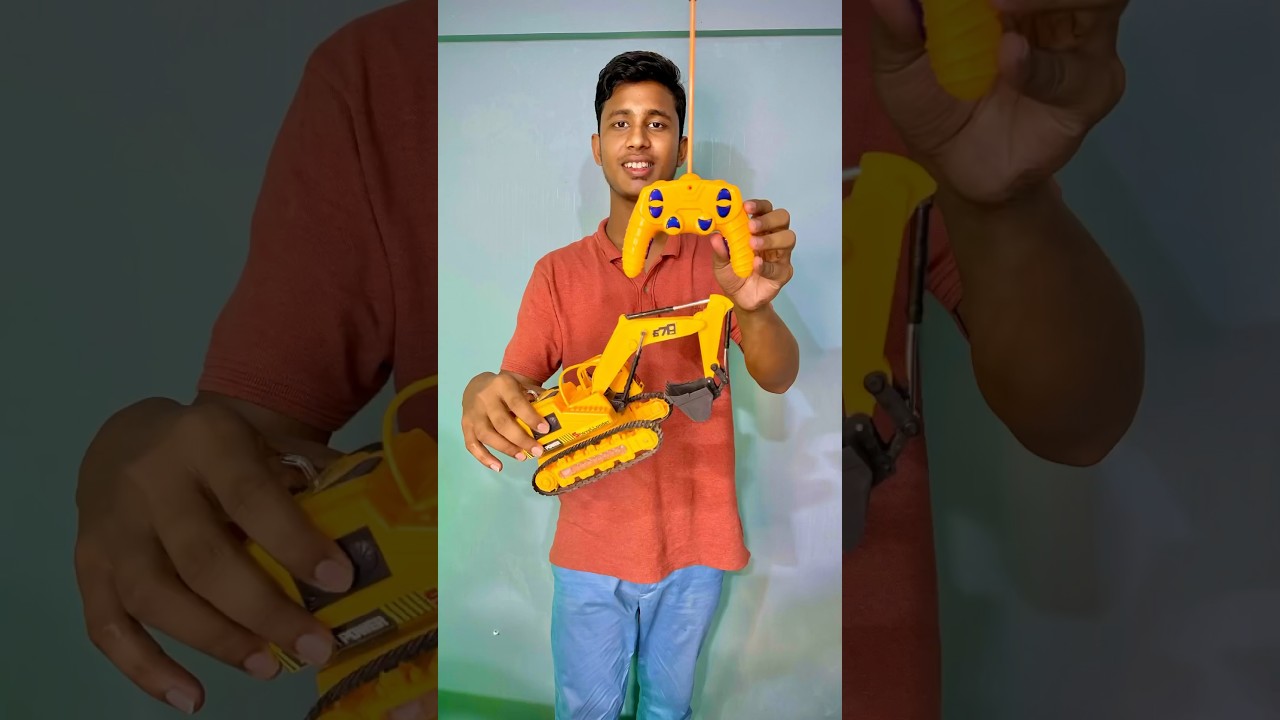New RC Excavator Unboxing #rcexcavator #ruhulshorts