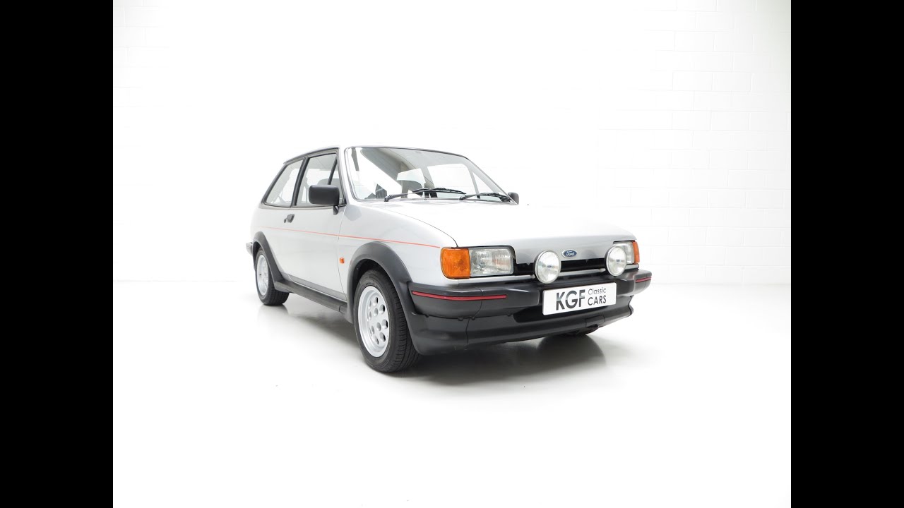 A Fantastic Mk2 Ford Fiesta XR2 with an Incredible History File from New. SOLD!