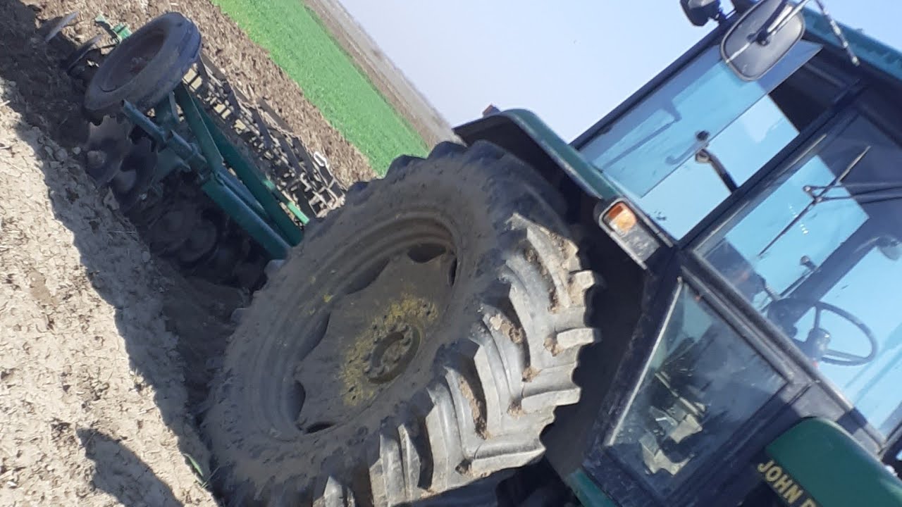 John deere 3050 la discuit + disc rom&acirc;nesc modificat