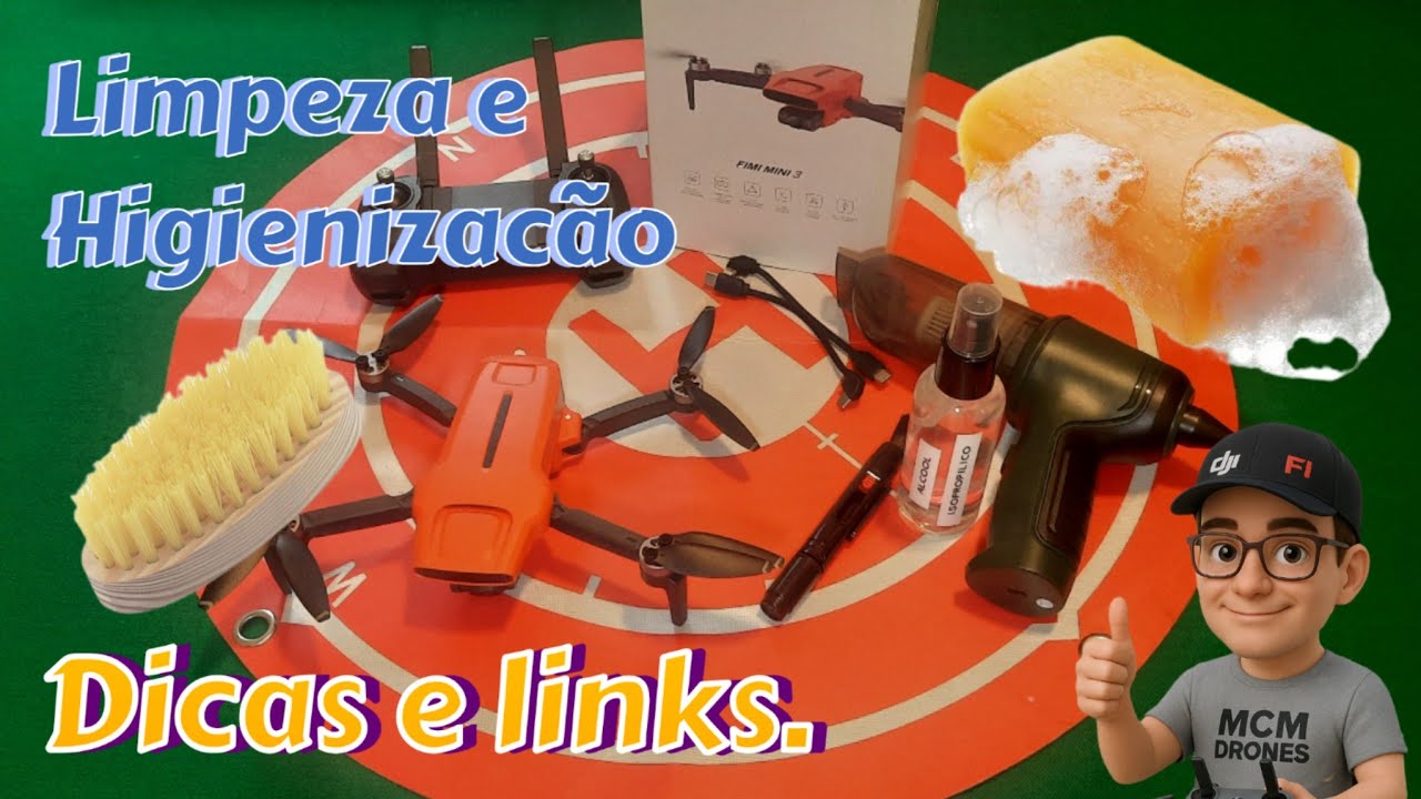 Fimi mini 3 limpeza e higienização do drone #bydji #fimi #drone #fimimini3