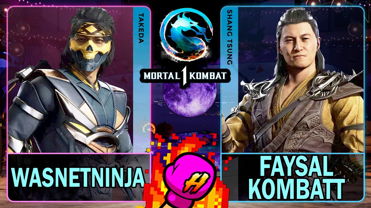 MK1 Wasnetninja (TAKEDA) VS Faysal Kombatt (SHANG TSUNG)🥊Mortal Kombat 1🥊4K 60ᶠᵖˢ