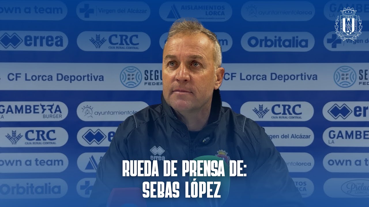 Rueda de prensa de Sebas López 