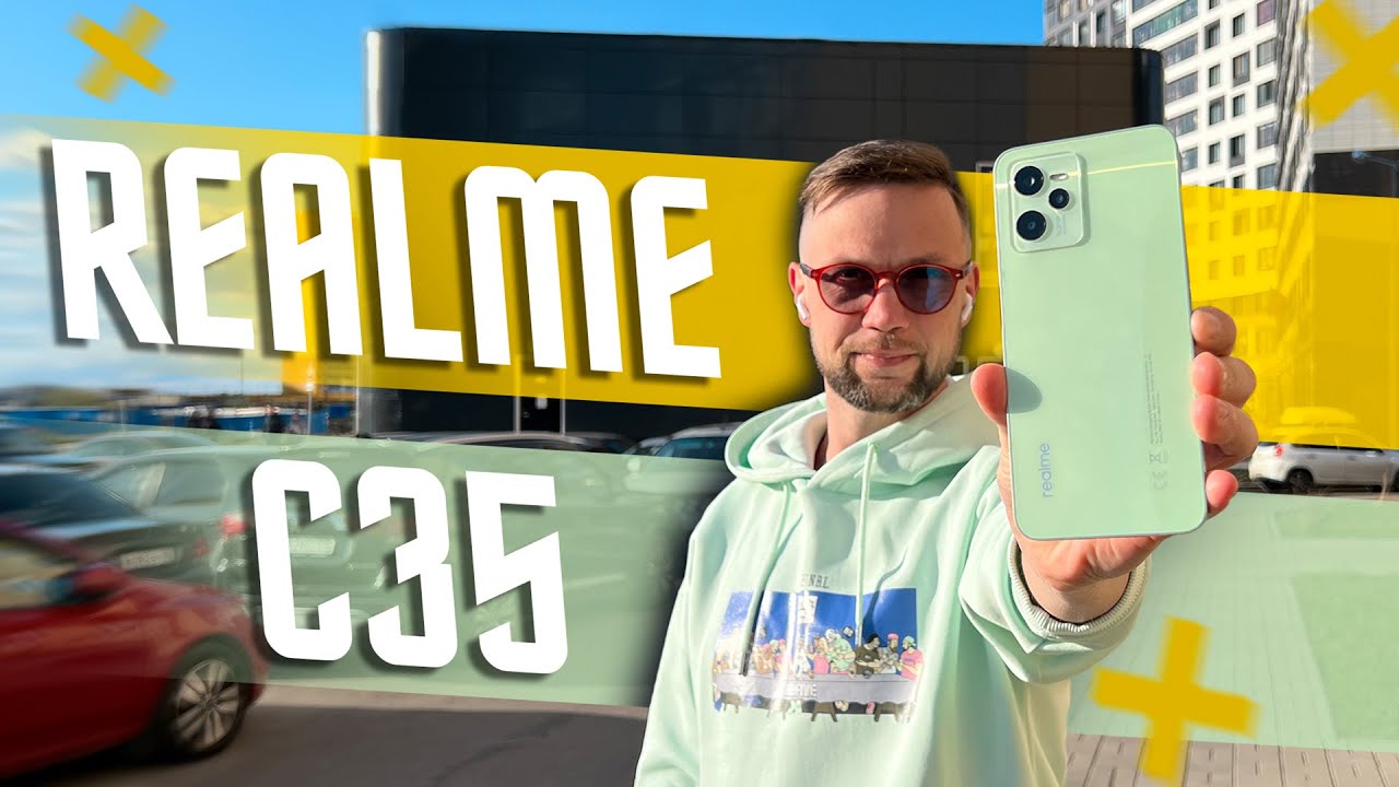 ВНЕШКА Apple Iphone 12 ЗА 149 $🔥 СМАРТФОН REALME C35 Unisoc T616 IPS 50 Мп 18 Вт ТОП БЮДЖЕТ