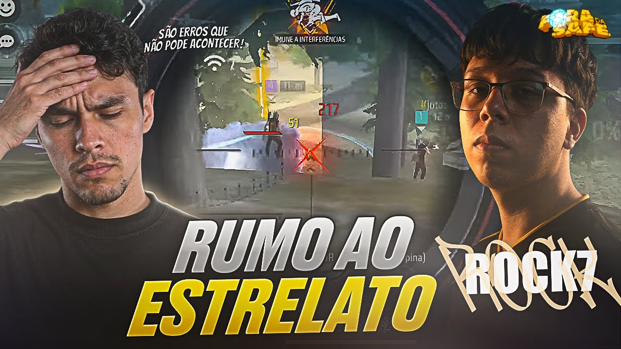 RUMO AO TOPO DO FREE FIRE - ROCK7 - ELE TEM MUITA MEC&Acirc;NICA, MAS..