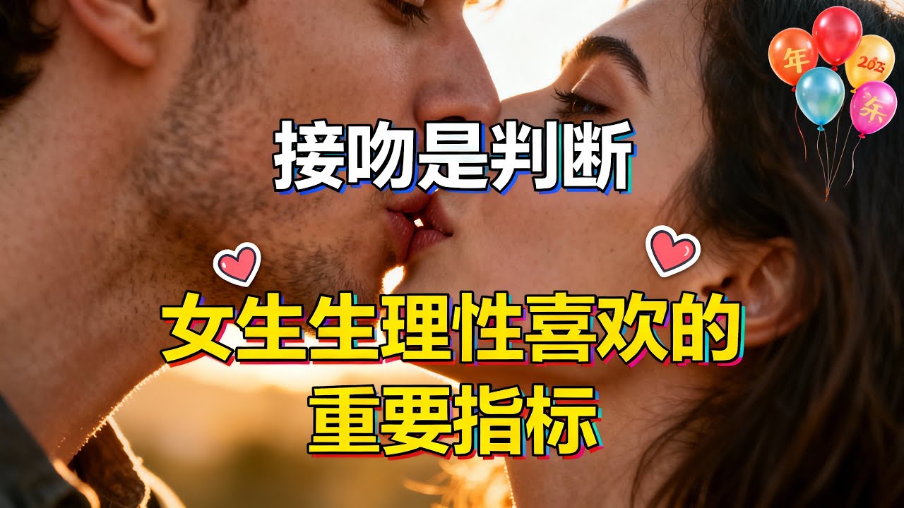 接吻背后的科学：基因匹配与情感密码