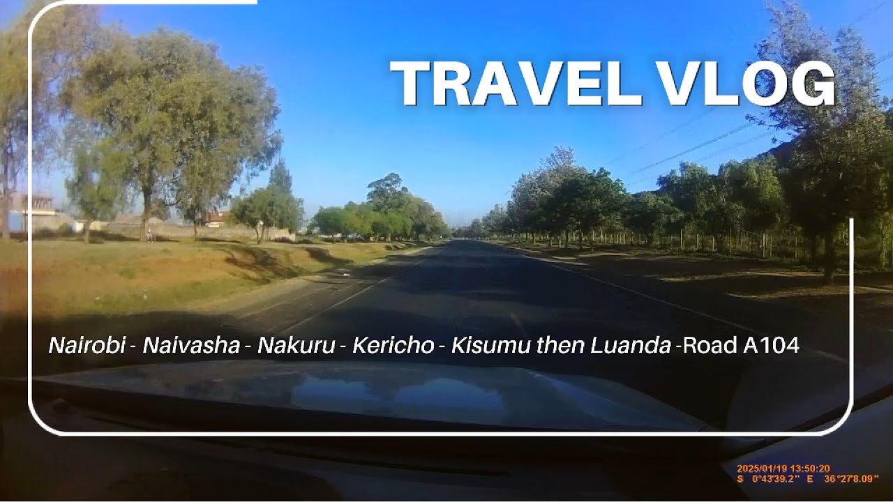 Drive from Nairobi to Kisumu #roadtrip #travel #road