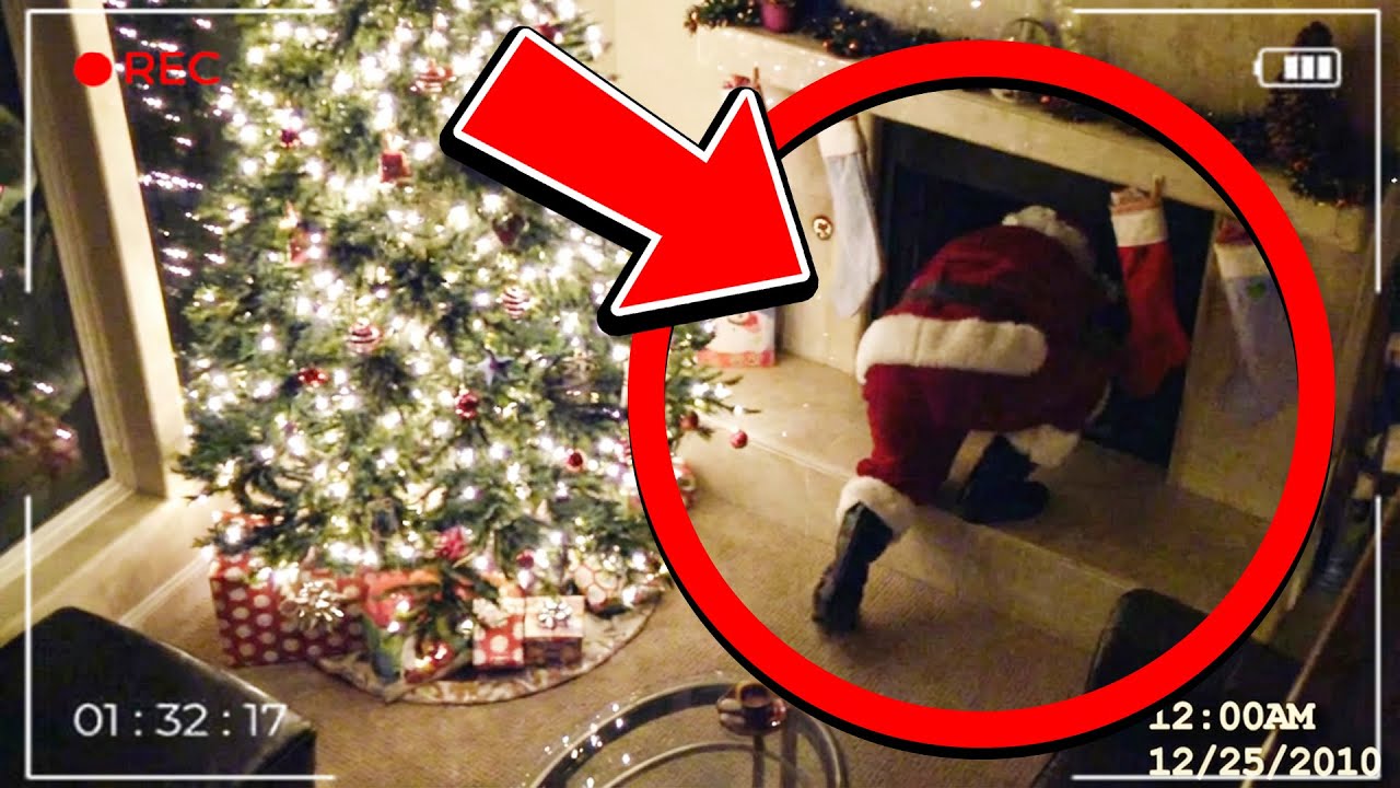 Times Santa Claus Was Spotted On Camera Moving And Flying
