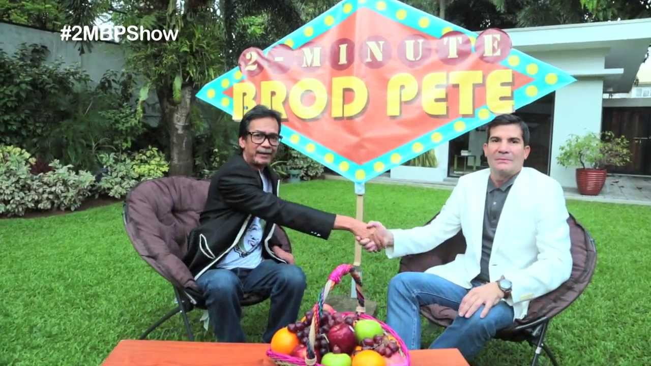 2-Minute Brod Pete Show w/ Edu Manzano