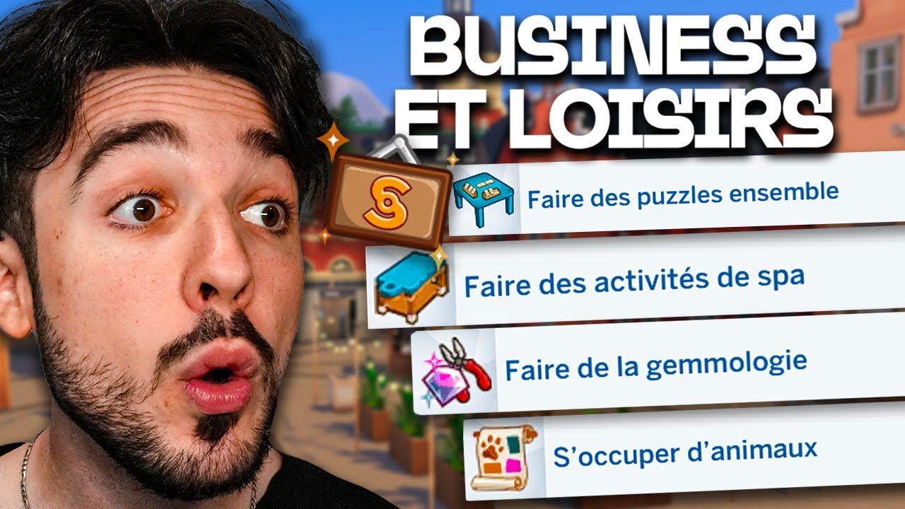 TOUTES les POSSIBILITÉS DE BUSINESS avec TOUS les PACKS SIMS 4 (c'est une folie 🤯)