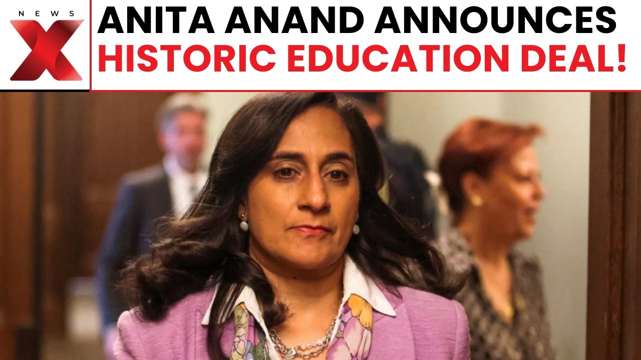 Canada’s Anita Anand announces MITACS-AICTE partnership for Indian students! | NewsX