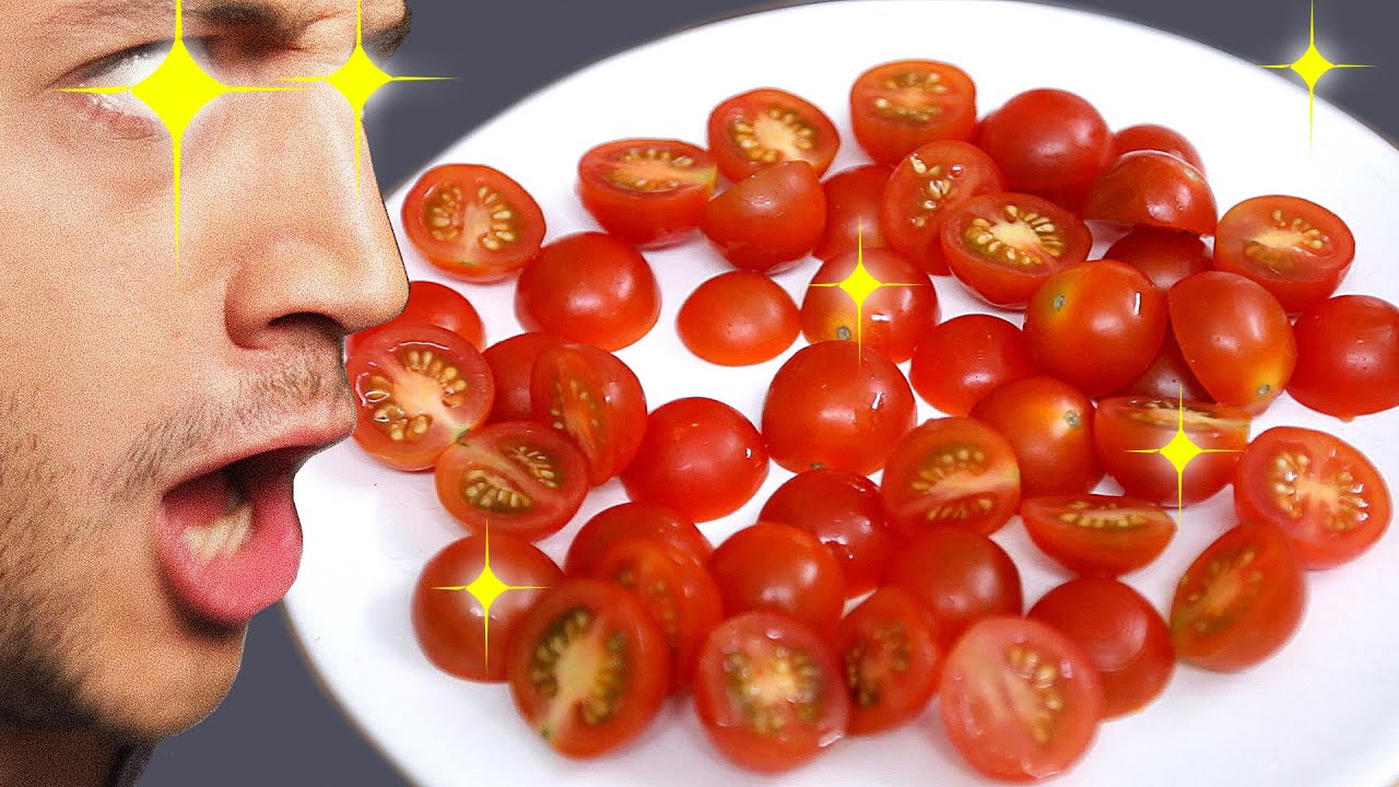 Kitchen Hack : Slice 25 Tomatoes in 5 seconds !