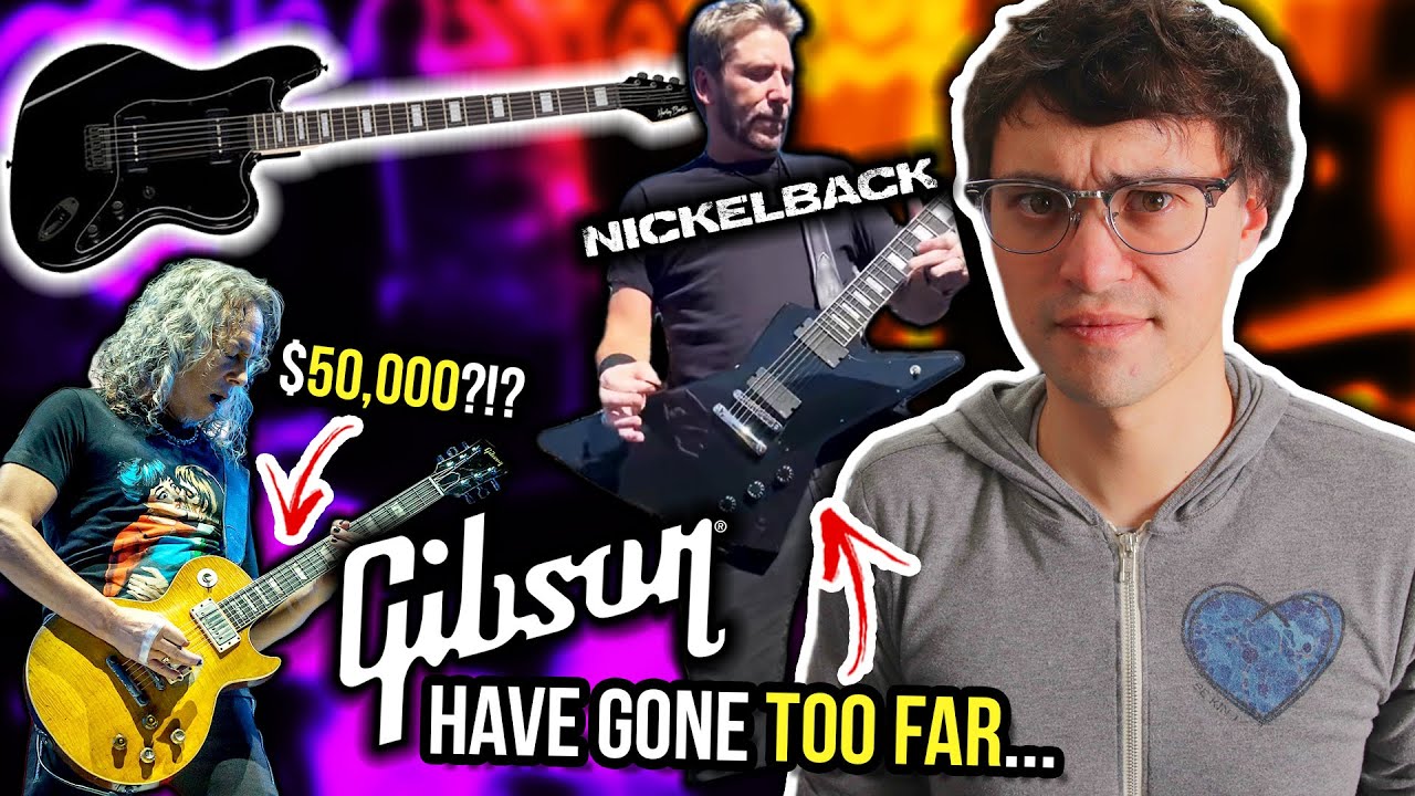 GIBSON CHAD KROEGER 7-STRING SIGNATURE, $50,000 KIRK HAMMETT GREENY & HARLEY BENTON 30