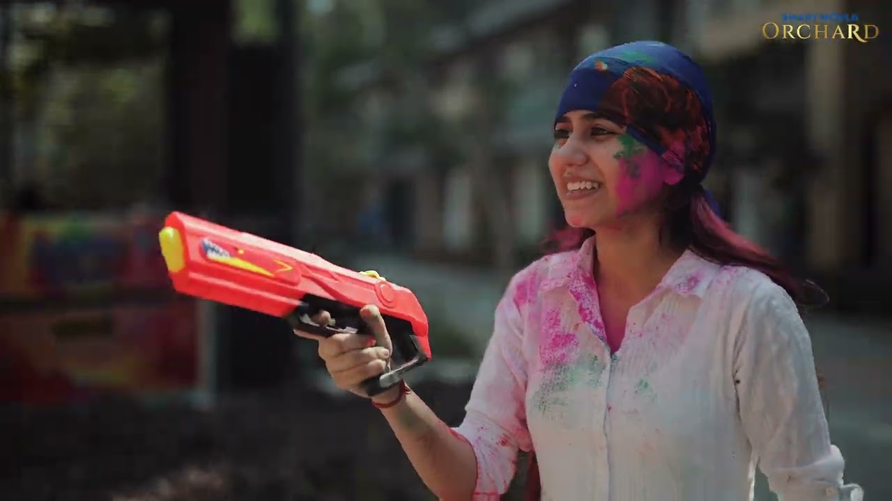 Smartworld Orchard Celebrates Holi!