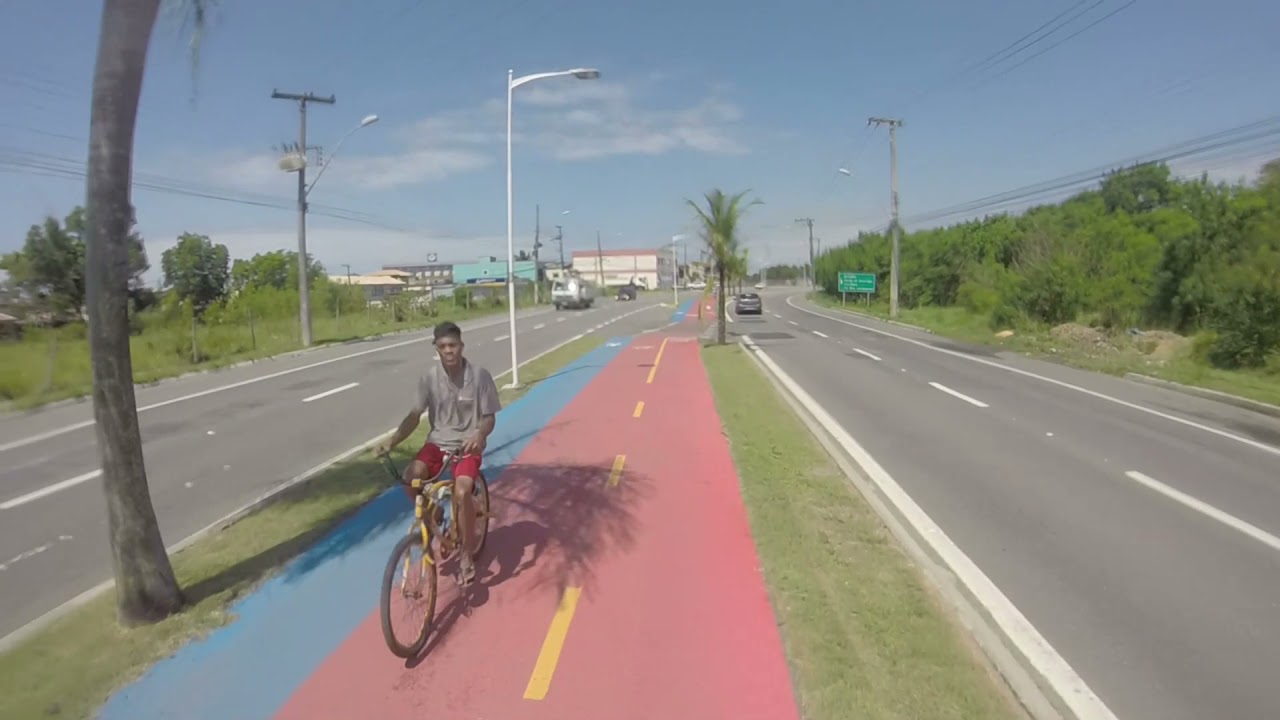 De bike em Serra/ES - Ciclovia de Feu Rosa