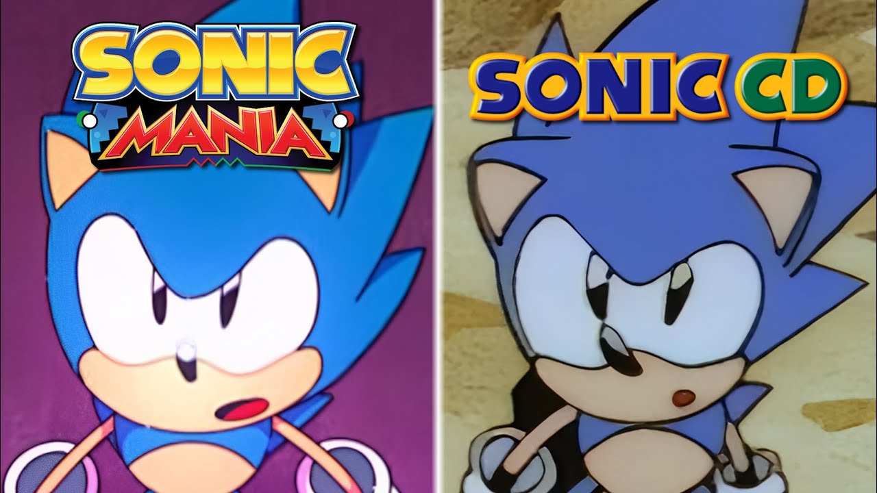 Sonic CD References in Sonic Mania