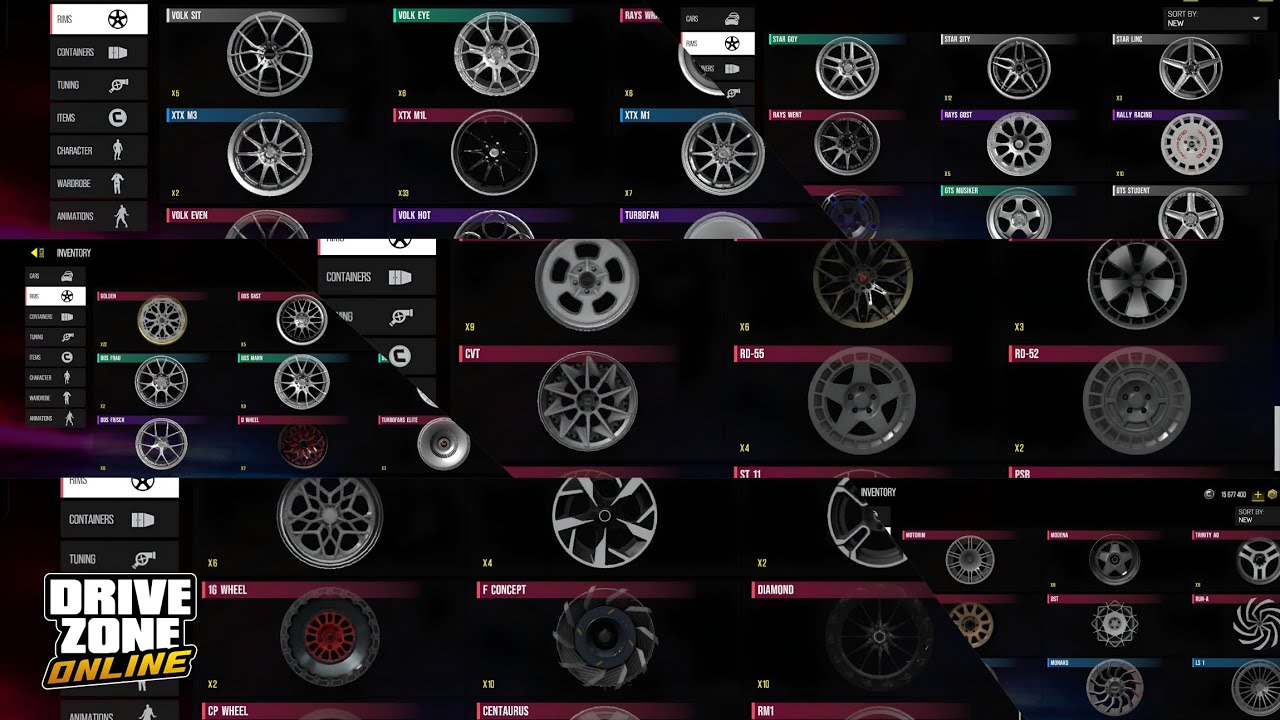 Drive Zone Online: Updated Rim Collection !! @DriveZoneOnline @Devils2999