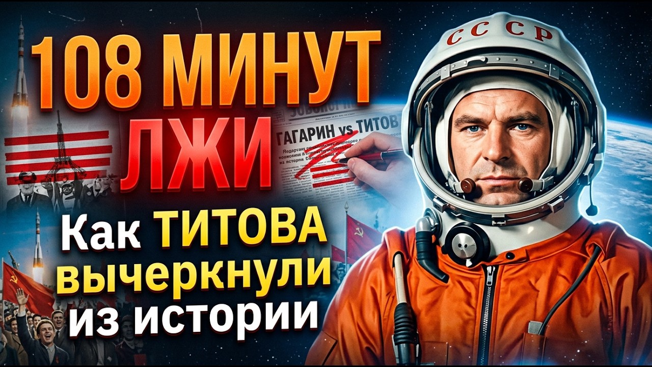 ГАГАРИН НЕ БЫЛ ЛУЧШИМ? Почему СССР выбрал «не того». В КОСМОС ПОЛЕТЕЛ ПАССАЖИР?