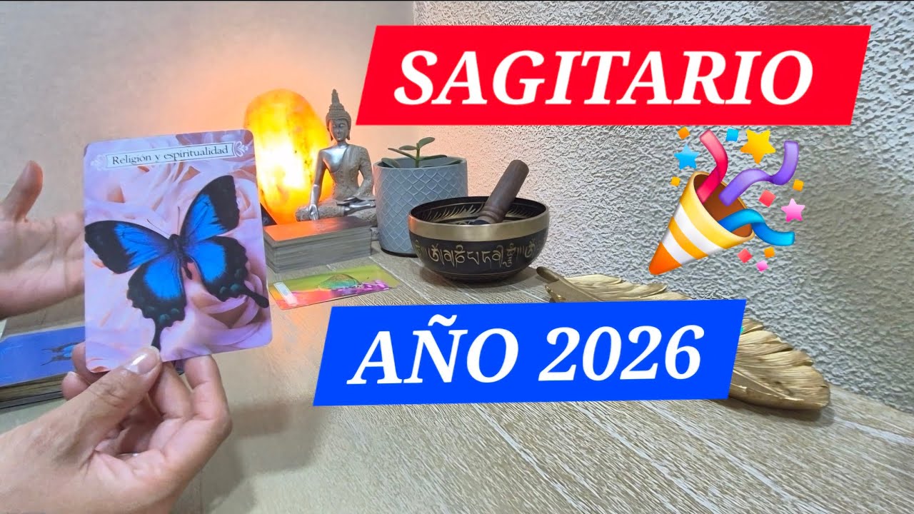 SAGITARIO | A&Ntilde;O 2026 ✨️☀️&hearts;️🎉 MES A MES. #sagitario #2026 