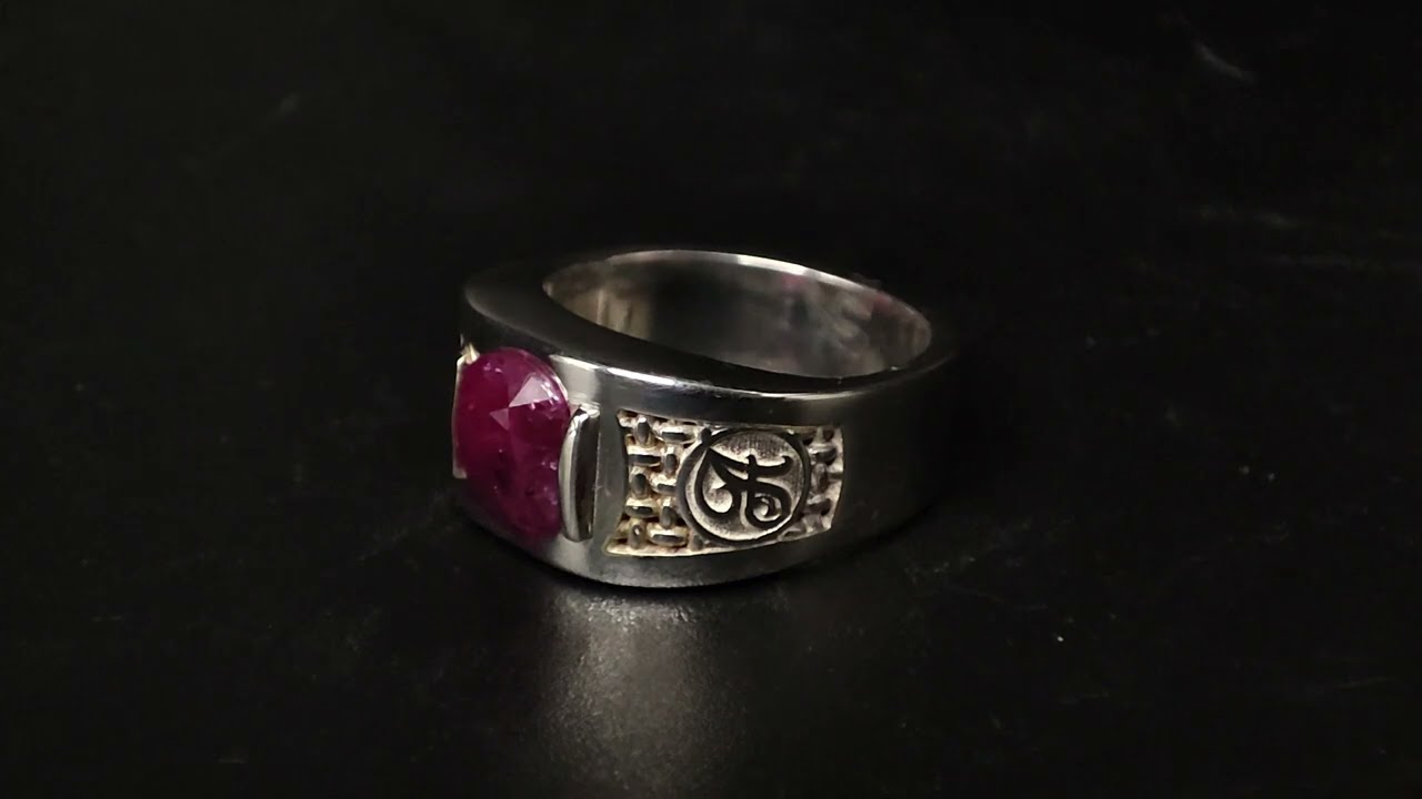 Кольцо с природным Рубином Winza (Tanzania) 2.45 ct.