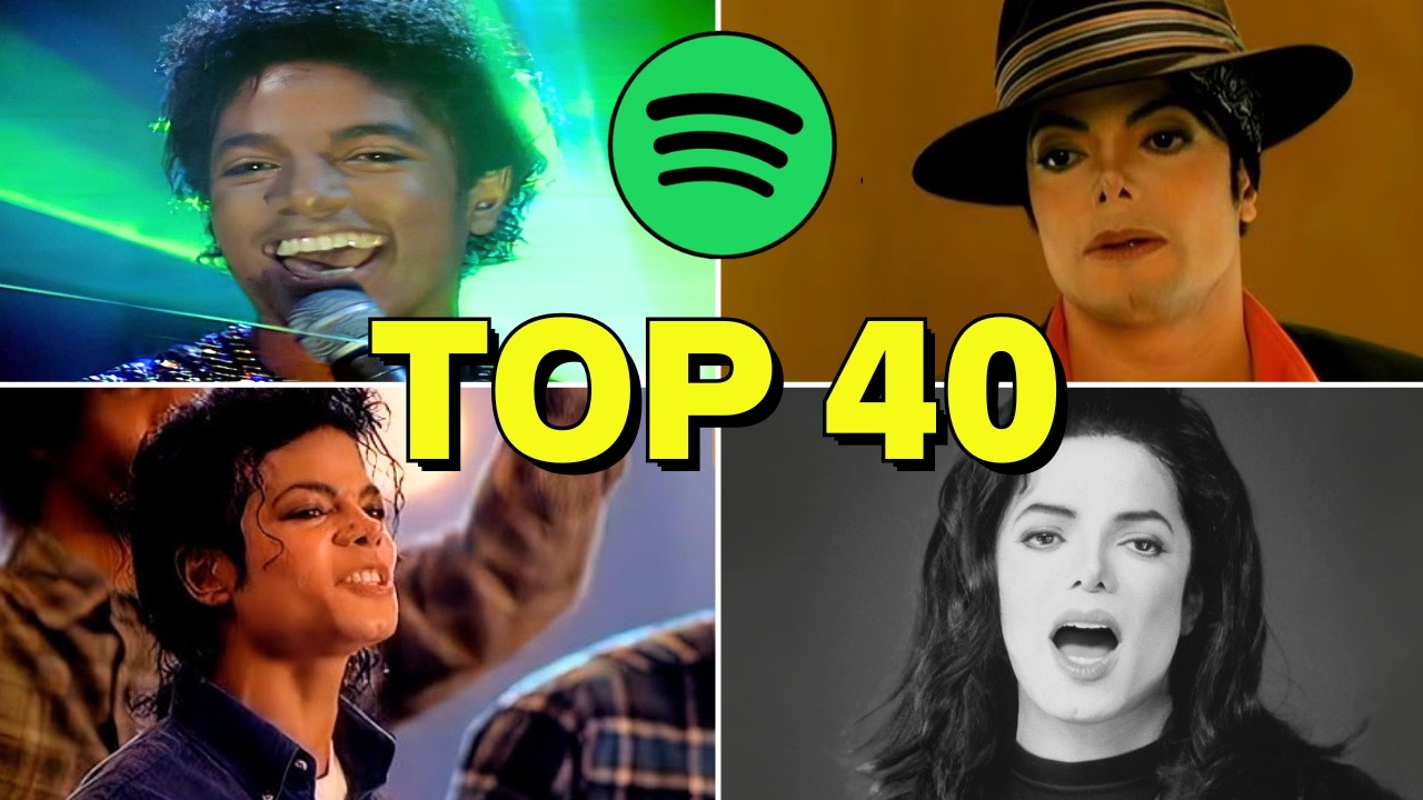 Top 40 Michael Jackson Songs!...& Their Spotify Streaming Numbers