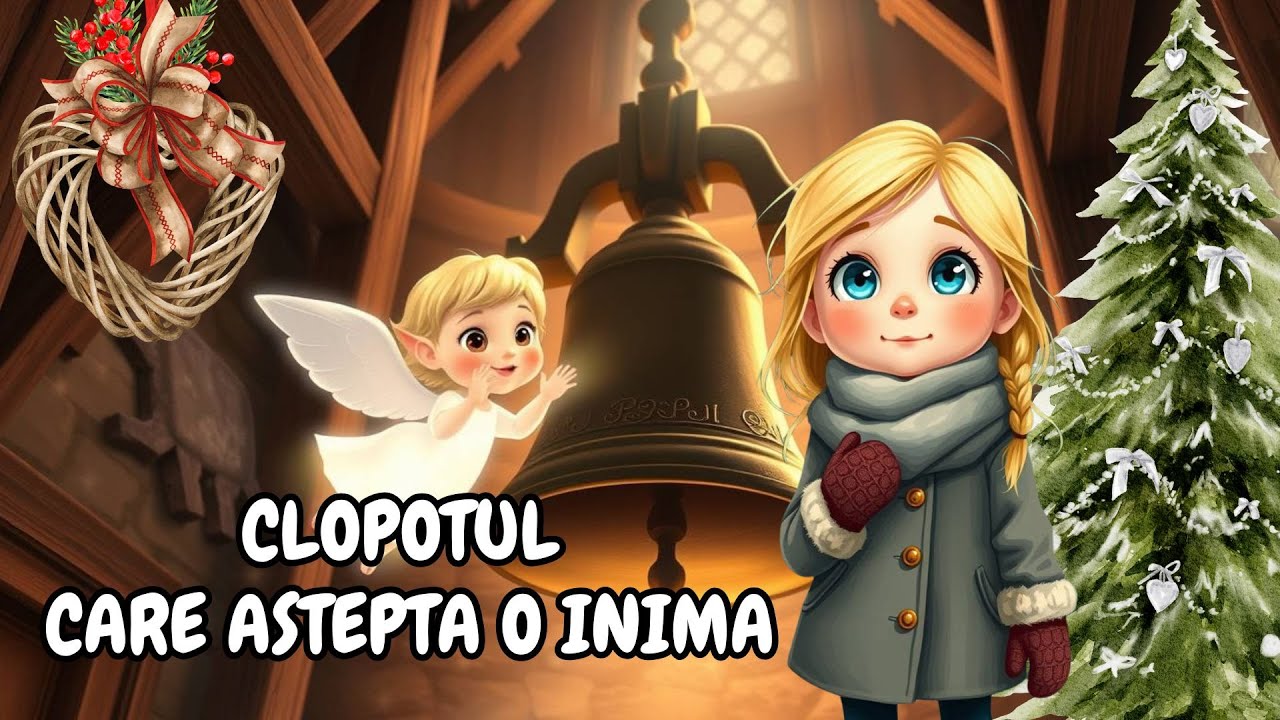 🎅 Clopotul care astepta o Inima | O poveste de iarna | Povesti pentru copii 🎅