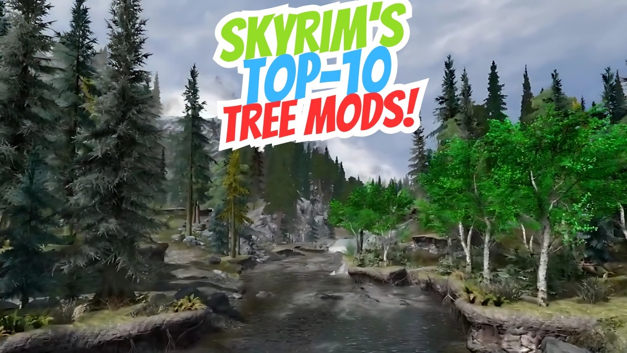 Skyrim Top 10 Tree Mods for Xbox Comparison 