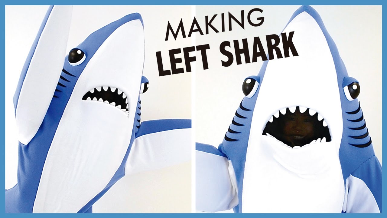 LEFT SHARK COSTUME