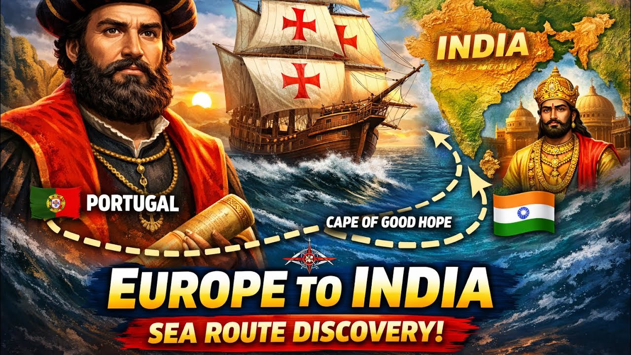 Vasco Da Gama: The Man Who Changed World History | India Sea Route Story 🇮🇳🌍