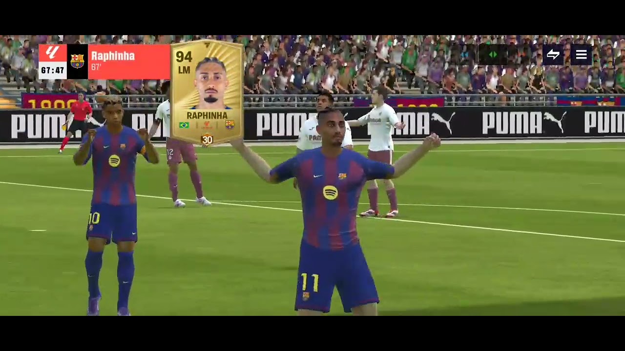 Ea sports fc 26 la liga gameplay barcelona vs villarreal #fc26 