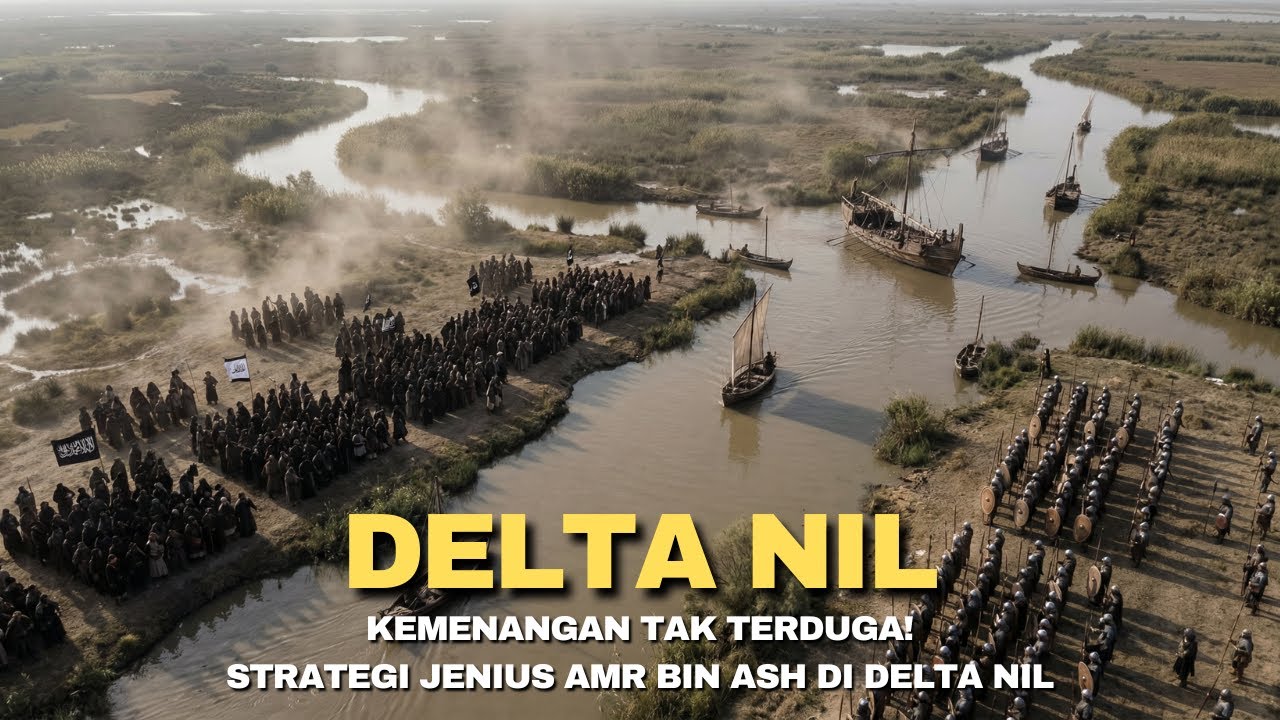 Pertempuran Delta Nil: Bagaimana Pasukan Amr bin Ash Mengalahkan Byzantium di Delta Nil?