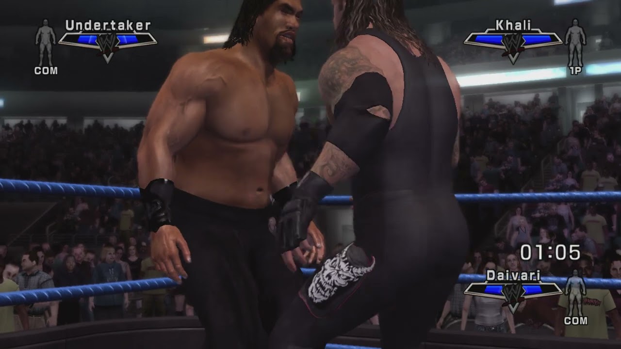 WWE Judgment Day 2006: The Great Khali vs The Undertaker (SmackDown vs RAW 2007)