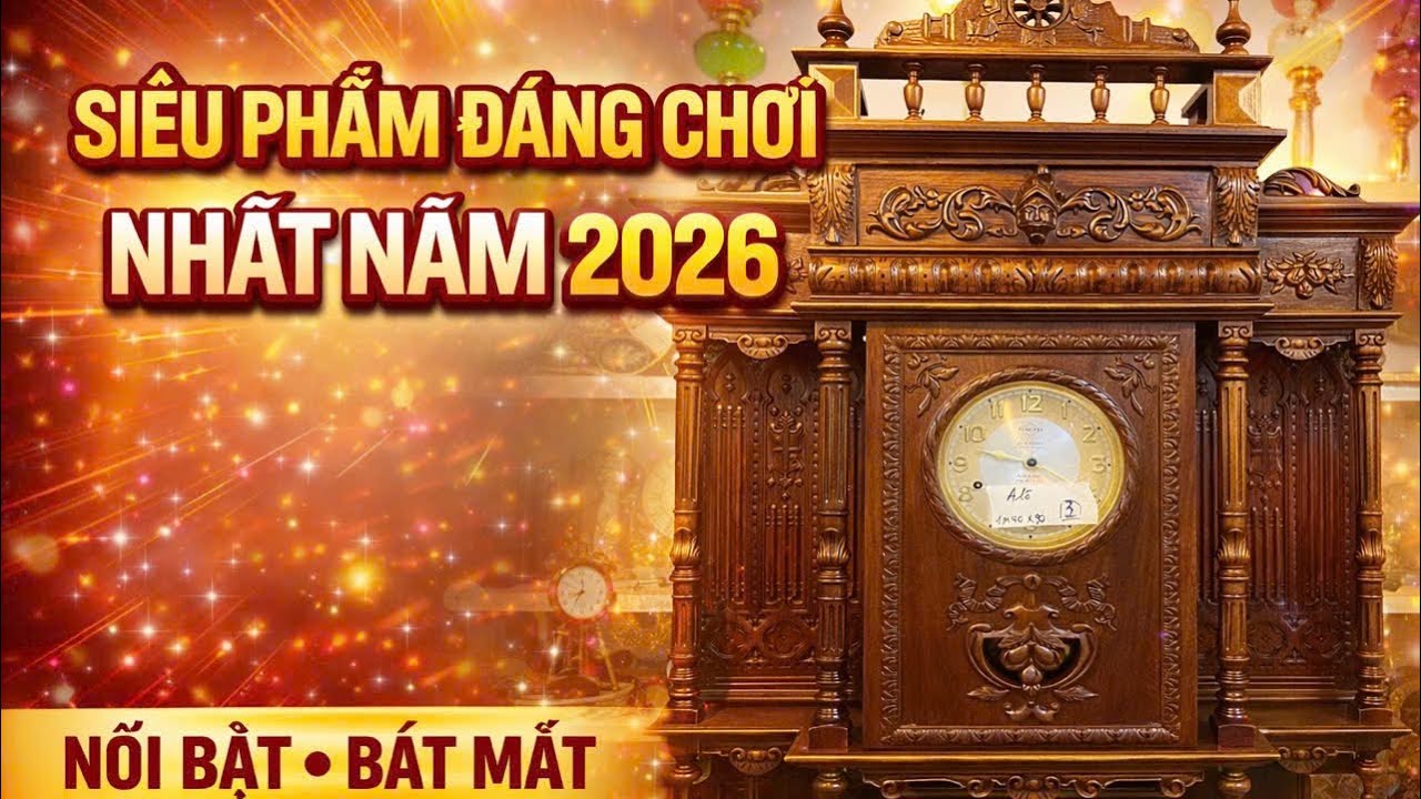 TẾT ĐẾN RÙI GIẢM GIÁ THU HỒI VỐN ĐỒNG HỒ CÔN CỔ