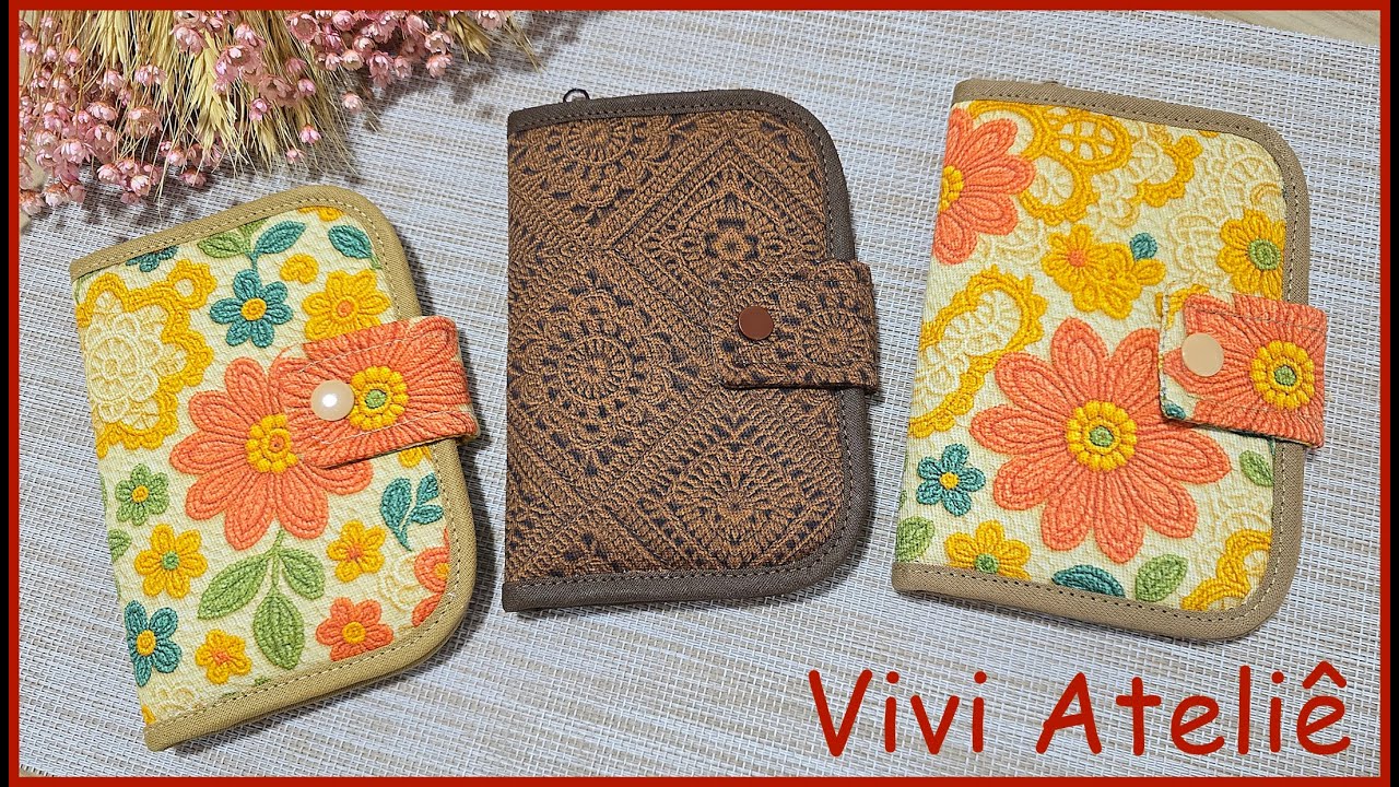 Carteira Lia | Pr&aacute;tica e F&aacute;cil de Costurar | Apresenta&ccedil;&atilde;o do Projeto | Vivi Ateli&ecirc;