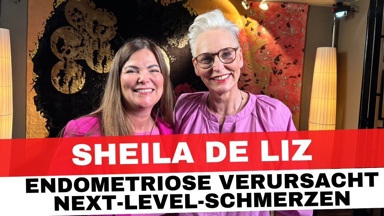 Sheila de Liz bricht nach den Wechseljahren das nächste Tabu bei Frauen - Endometriose