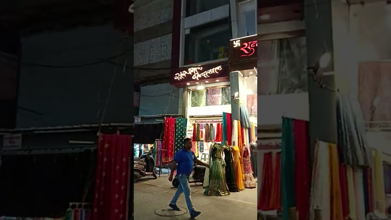 Indore Cloth Market #indore #sarafa#Sarafaclothmarket