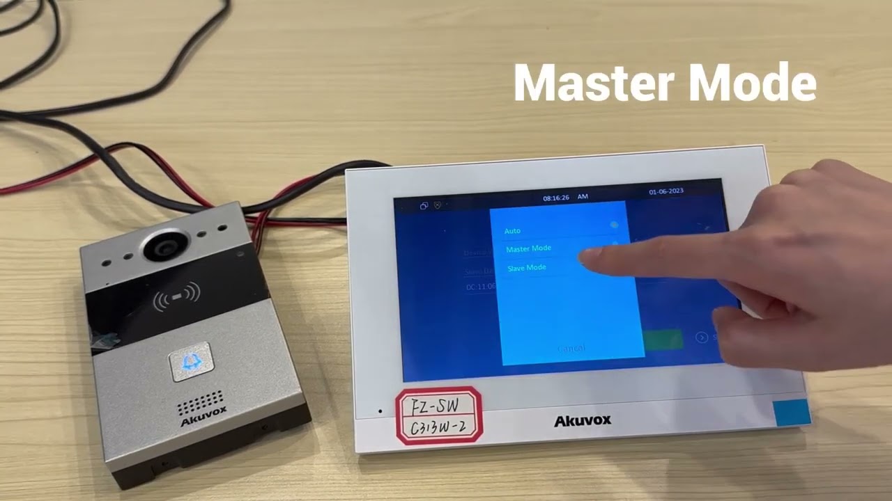 Akuvox 2 Wire Device Setup
