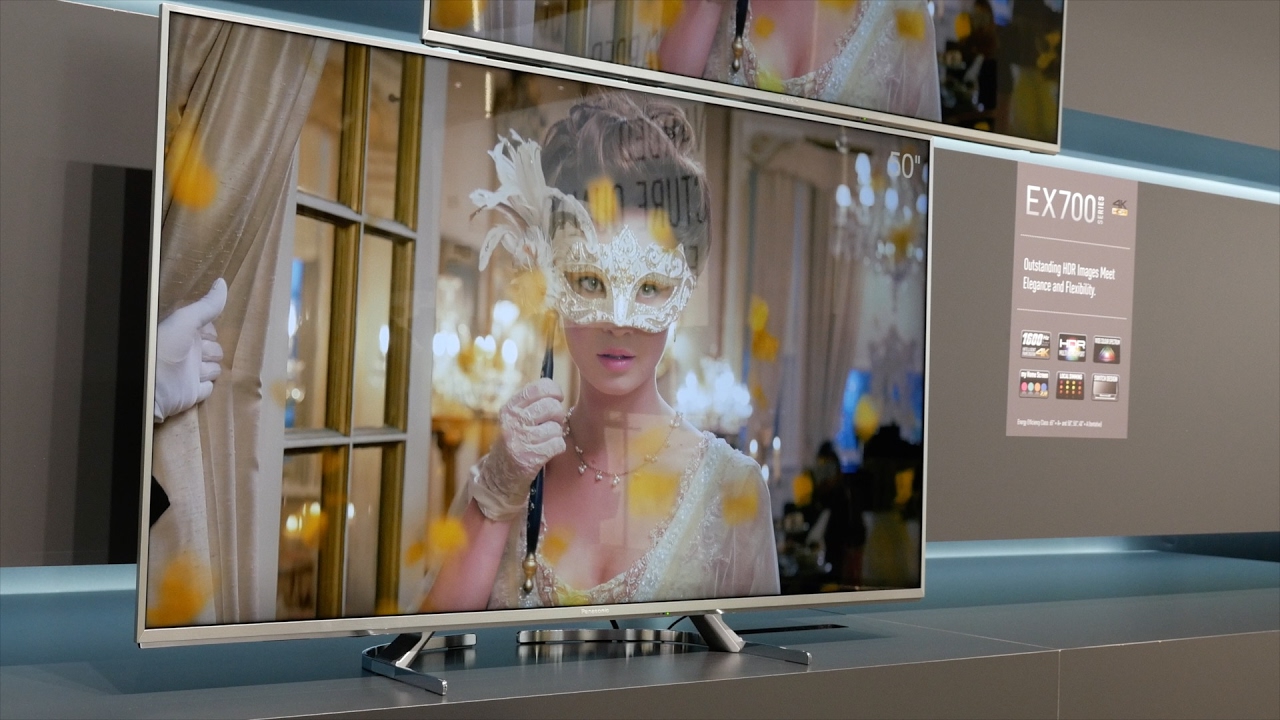 Panasonic EX780, EX750, EX700, EX600 4K UHD HDR LED TVs launched