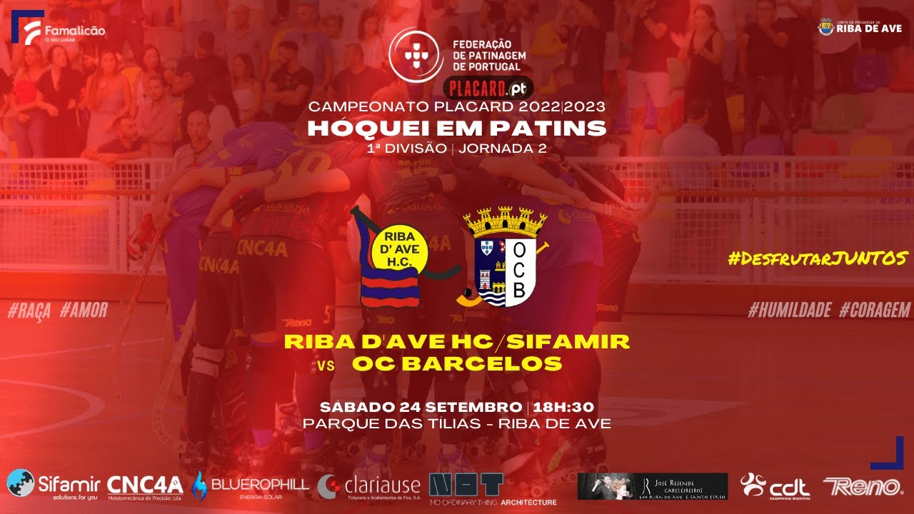 2022/23 | Campeonato PLACARD • 1D | Jornada 2 | Riba d'Ave HC/Sifamir - OC Barcelos