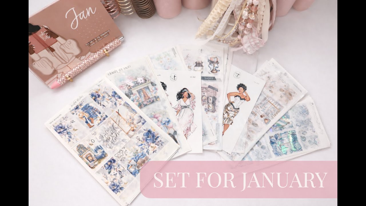 January Planner Kit Line-Up | Weekly Kits for the Month