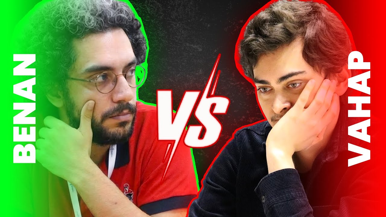 Benan Kazdağlı VS GM Vahap Şanal - 3.Satranç365 Kampı Eğitmenler Arası Turnuva