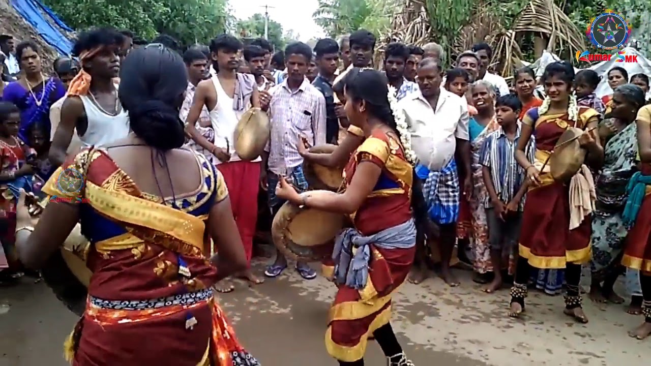தமிழச்சிகளின் தப்பாட்டகலை டான்ஸ் சும்மா நொறுக்கிய மதியழகன் குழுவினர்கள்|girls Thappattam vera leavel