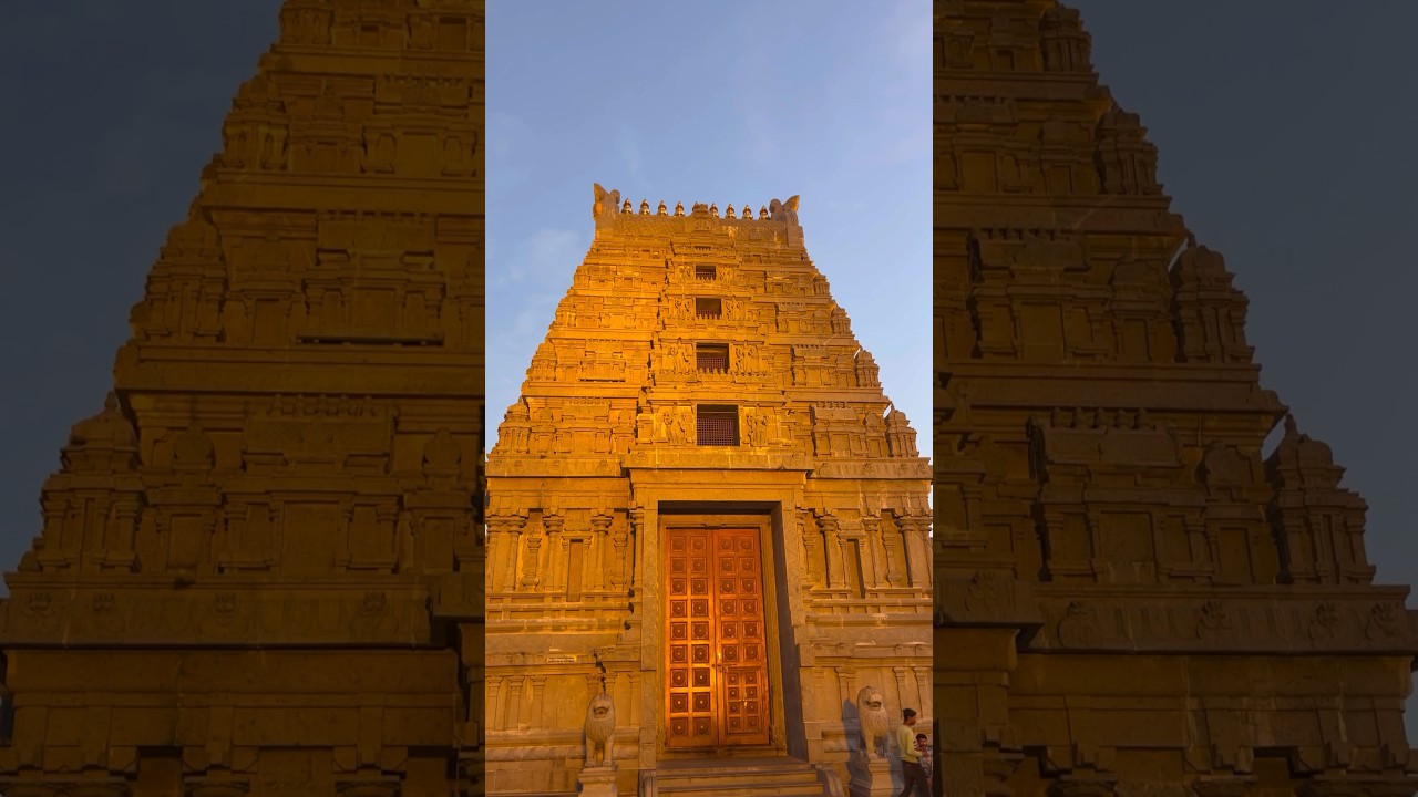 Yadadri temple 🙏✨ #yadagirigutta #yadadritemple