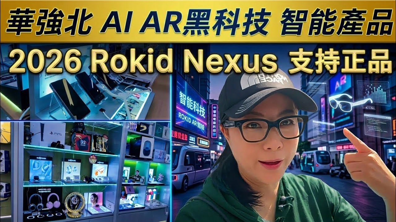 華強北👍🏼黑科技大數據🤗融入大灣區😍AI AR智能😘🙋免費訂閱B姐頻道🙋點讚❤️留言📝分享