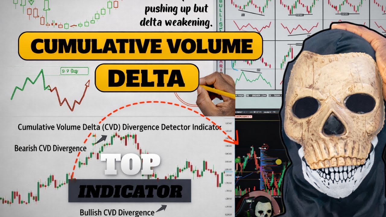 how to master cumulative volume delta  (Copy This)