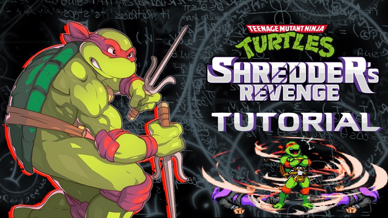 TMNT: Shredder's Revenge RAPH MOVES/COMBO Tutorial