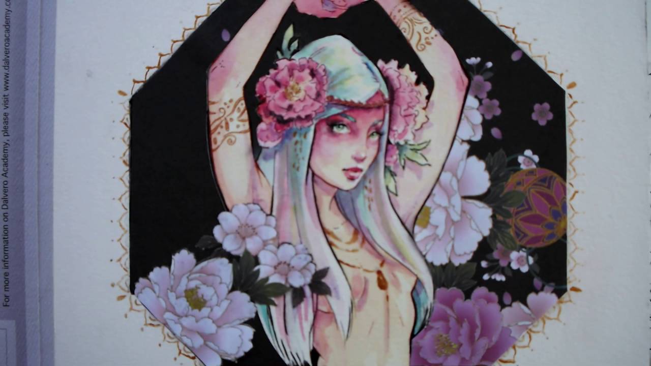 Peony Goddess Process Video